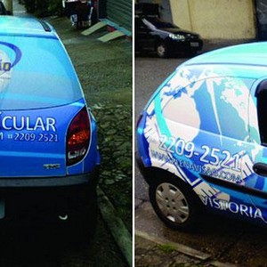Envelopamento de carros para empresa Envelopamento de carros para empresa